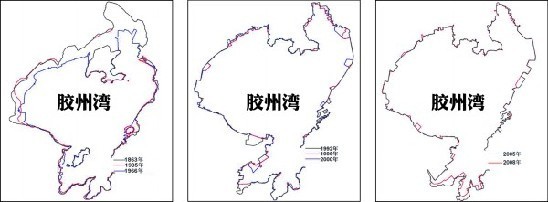 膠州灣150年縮小41% 一結(jié)冰就凍走4.7億元