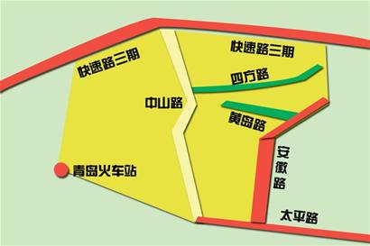 四方路黃島路率先歐陸風(fēng)情改造 太平角不建碼頭