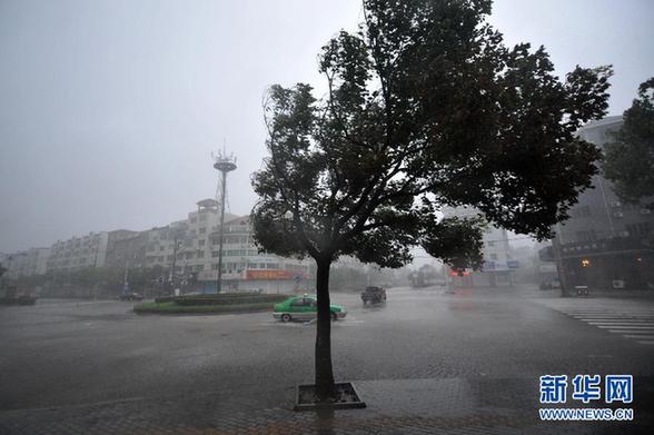 浙江象山遇特大暴雨