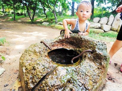 中山公園神秘老井復活涌甘泉 被傳為神泉