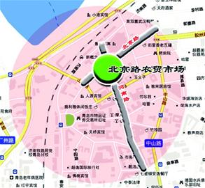 青島中山路商圈北京路農(nóng)貿(mào)市場(chǎng)正式開業(yè)