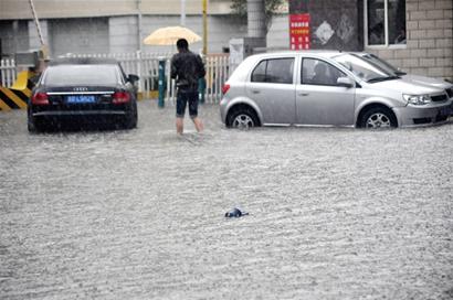 膠南遭遇200年來最強(qiáng)暴雨