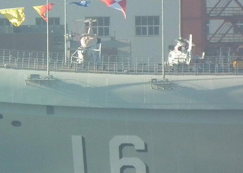 中國航母平臺交付海軍舷號16號艦 將出港入役