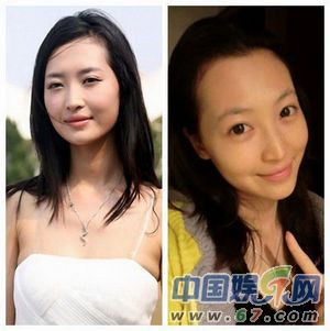 宅男女神卸妝變村姑 娛樂圈美貌女神全是水貨