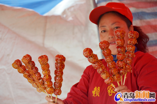 紅島青云宮廟會(huì)一天引客上萬人 小吃云集