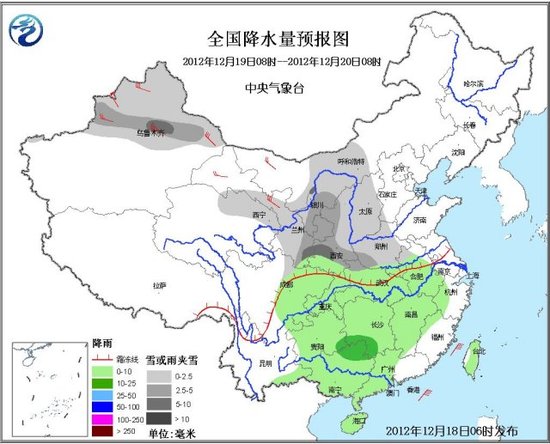 強(qiáng)冷空氣19日來(lái)襲 全國(guó)大部氣溫將下降6至10℃