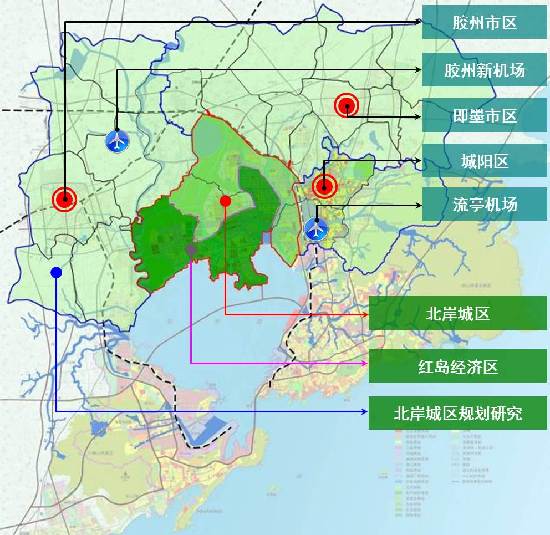 紅島新區(qū)開發(fā)建設(shè)項目今簽約 打造青島新城核心區(qū)